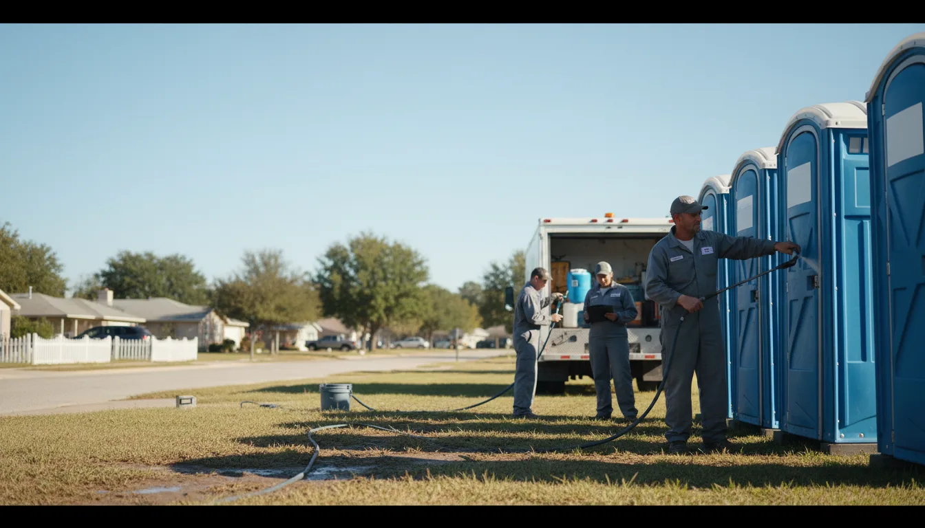 Long-Term Portable Toilet Rental in Midland, IN near me